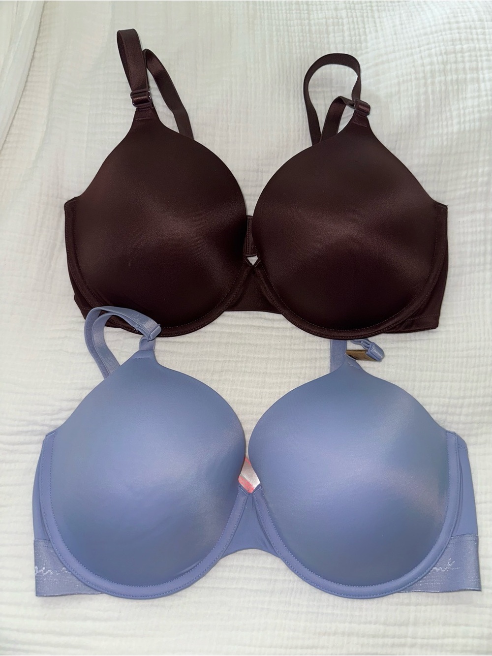 โPink Brasโ in Maroon and Blue